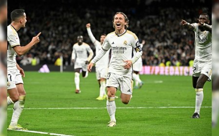Luka Modric Thunderbolt Breaks Sevilla Hearts As Real Madrid Win Again