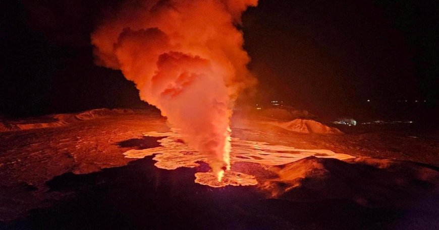 Icelandic volcano at it again with a third eruption in recent months