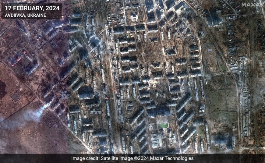 Satellite Pics Show Ukraine's Devastation 2 Years Since War With Russia