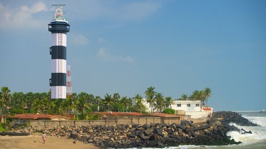 Lighthouse in pondicherry